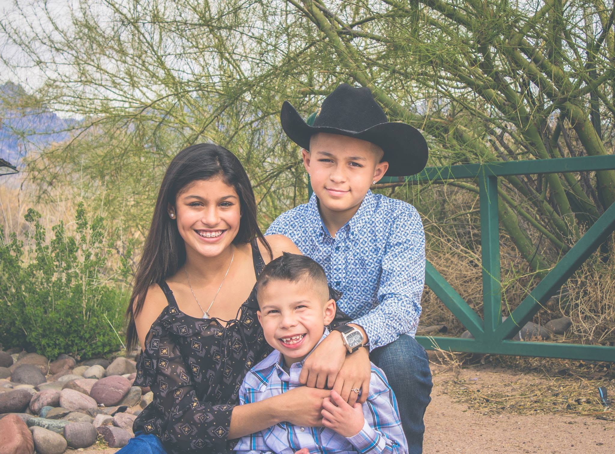 Country children.