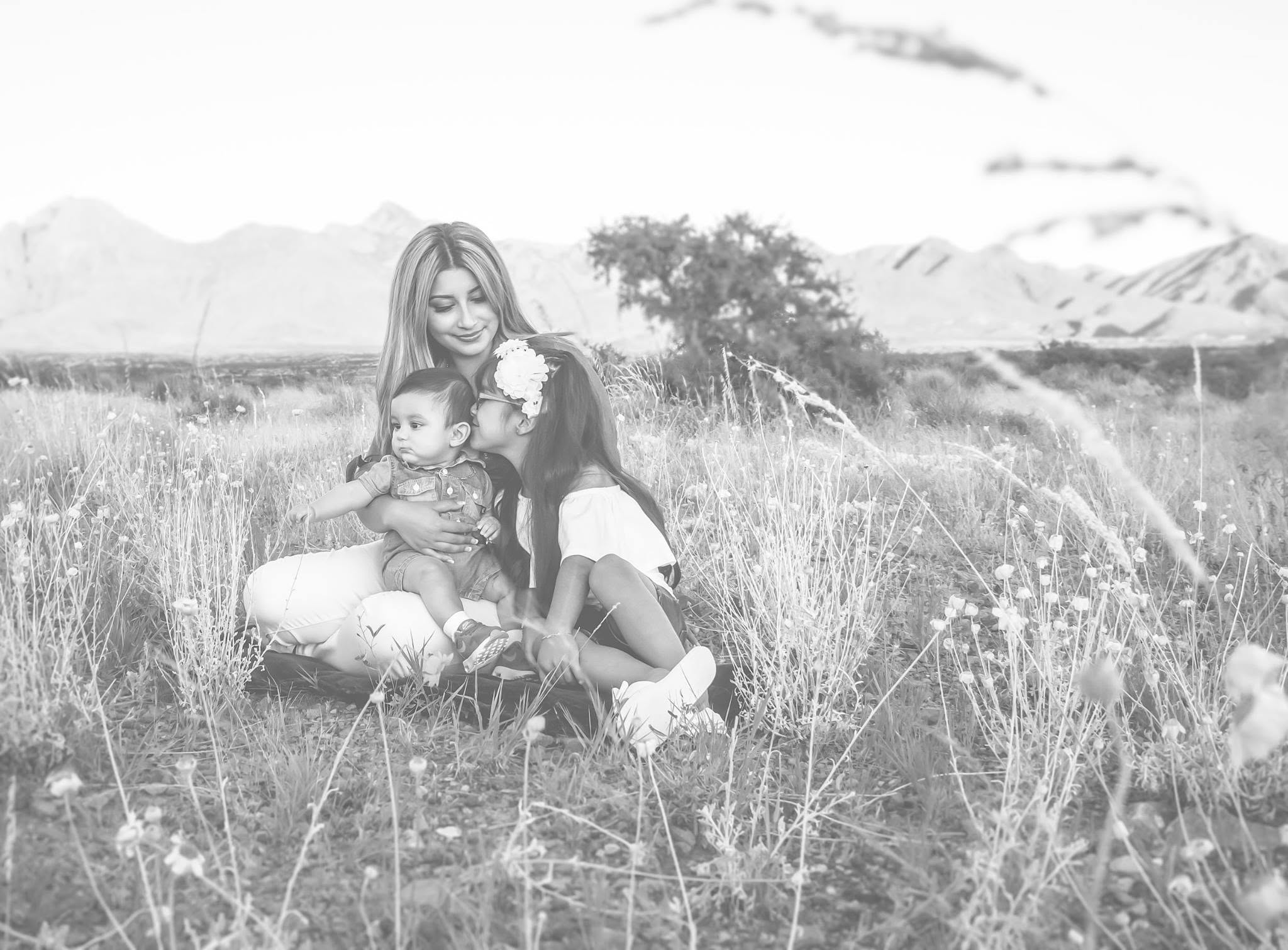 Black and white NM family.